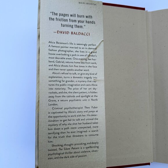 The Silent Patient by Alex Michaelides, Hardcover, good condition - Picture 5 of 9